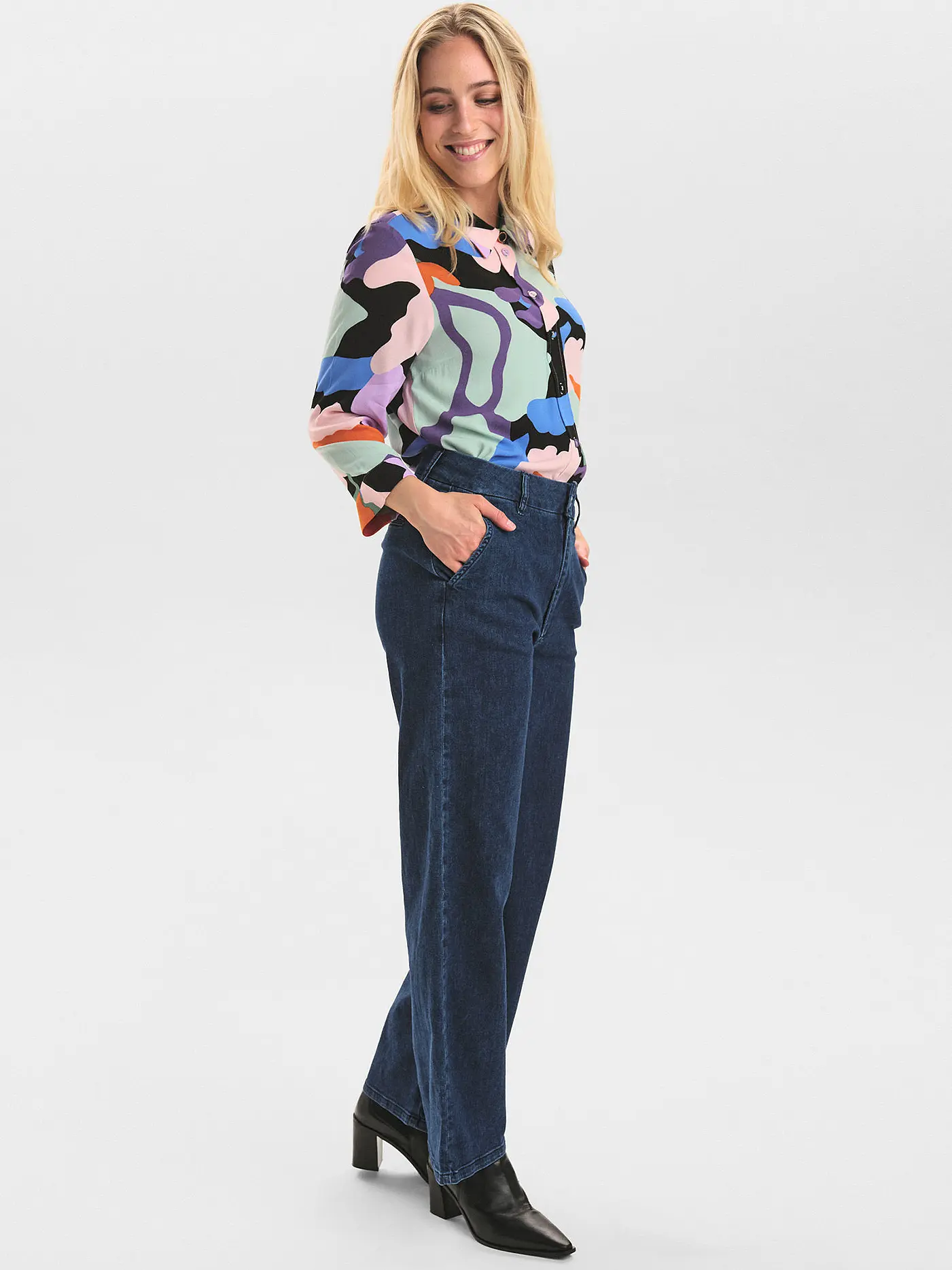 NÜMPH | Jeans wide leg NUAMBER | 